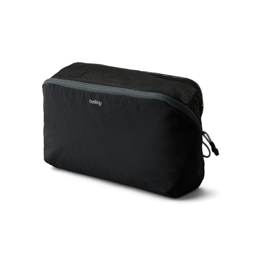Bellroy Packing Cube 6L (Organizer Packing Pouch with Internal Zip Pocket and Durable, Lightweight Design) - Black - color: Black