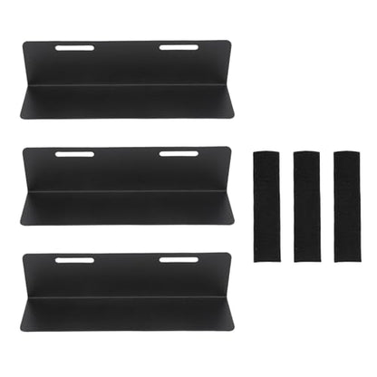 Zerodis 3PCS Car Trunk Blocks Trunk Organizers Dividers with Hook & Fasteners Adjustable Vehicle Storage Suitable for SUV Sedan Travel 3PCS Car