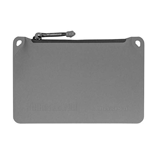 Magpul DAKA Pouch Zippered Tactical Range Tool and Gear Bag - color: Stealth Gray, size: Small (6" x 9")