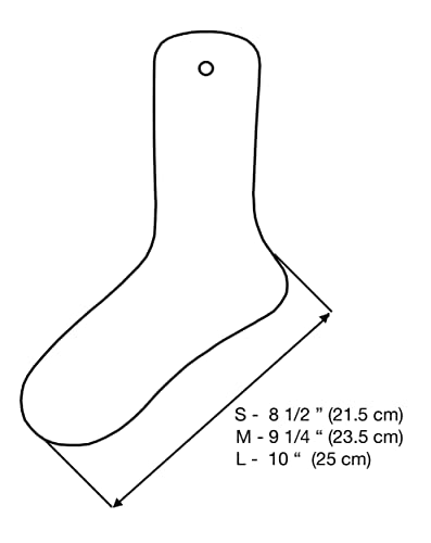 TATYZ Cardboard Sock Inserts Form Blockers, Sock Shaper and Organiser for Storage or Display - 10 PCS (Small) - size: Small
