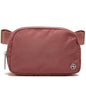 Pander Everywhere Belt Bag for Women, Fashion Waist Packs, Crossbody Bags with Adjustable Strap (Mauve). - color: Mauve