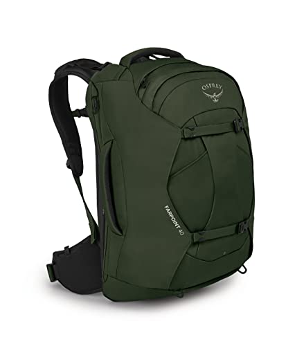 Osprey Farpoint 40L Men's Travel Backpack, Gopher Green - color: Gopher Green, size: 40L