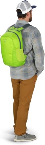 Osprey Ultralight Collapsible Stuff Pack - Lightweight, Packable Travel Backpack — Extra Bag For Travel and Every Day — 18 L Capacity Daypack to Expand Luggage, Waterfront Blue - color: Waterfront Blue
