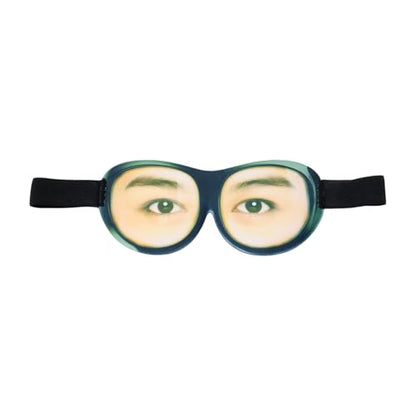 Honbay 3D Funny Eyeshade Soft Sleep Eye Mask with Adjustable Head Strap for Travel, Game, Party, Rest, Sleeping (Girl) - style: Girl