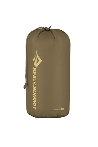 Sea to Summit Lightweight Stuff Sack, Durable Outdoor and Travel Storage - color: Olive Green, style: 13 Liter