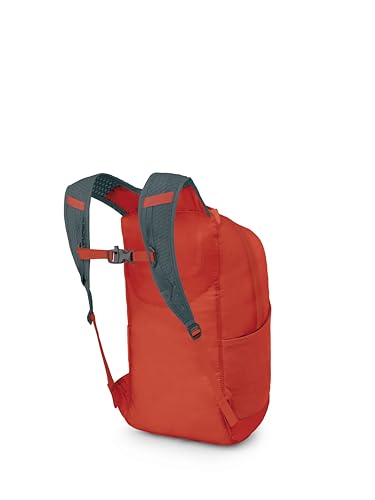 Osprey Ultralight Collapsible Stuff Pack - Lightweight, Packable Travel Backpack — Extra Bag For Travel and Every Day — 18 L Capacity Daypack to Expand Luggage, Mars Orange - color: Mars Orange