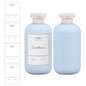 6.8 oz Plastic Travel Shampoo Bottles, Refillable Flip Cap Squeeze Bottles for Toiletries, Large Leakage-proof Travel Shampoo and Conditioner Container (Blue) - color: Blue, size: 200ml/6.8oz