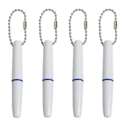2PCS Reusable Dental Picks Kit Portable Teeth Stain Plaque Remover with Keychain with Keychain Tooth Erasers Tartar Eraser Tool Set for Travel, Pets & Oral Hygiene, White - color: White(pack of 2)