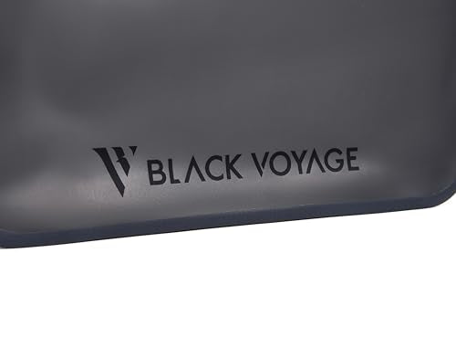 Black Voyage Travel Hydraulic Packing Cube, Dust and Water-Resistant, Translucent TPU Laminated 70D Ripstop Nylon (Black, 3 Pack (X-Small/Small/Medium)) - size: 3 Pack (X-Small/Small/Medium)