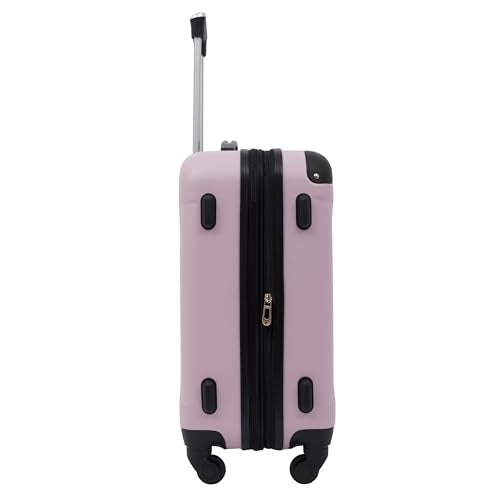 Travelers Club Chicago Hardside Expandable Spinner Luggage, Lilac, 22" Carry-On - color: Lilac, size: 22" Carry-On