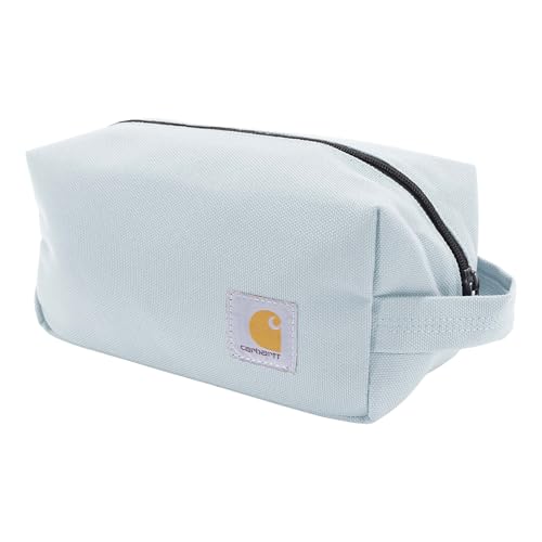 Carhartt Durable Travel Kit, Organize Essentials W/the Water Resistance Toiletry Bag, Early Fog - color: Early Fog