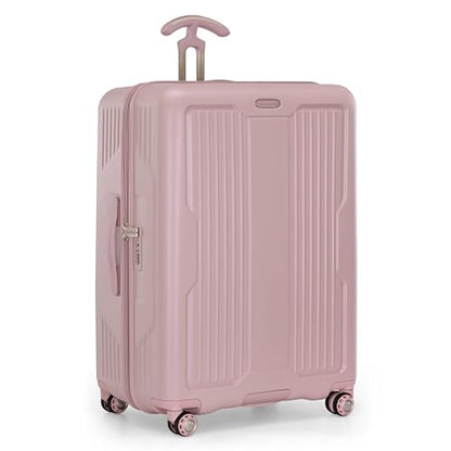 Traveler's Choice Ultimax II Polycarbonate Hardside Luggage with Spinner Wheels, Pink, 29-Inch Large Luggage - color: Pink, size: 29-Inch Large Luggage
