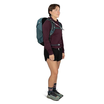 Osprey Sportlite Lightweight Hiking Backpack with Hydraulics Reservoir for Men & Women - Everyday Hydration Travel Bag - color: Raven Black, style: 20l