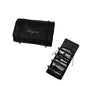 Roll Up Makeup Bag, Hanging Toiletry Bag, 4 in 1 Detachable Cosmetic Bag, 4 Removable Storage Bags, Travel Makeup Organizer Bags for Women Men(Black) - color: Black