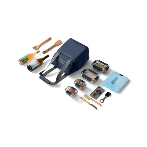 YETI Daytrip 14L Insulated Soft Cooler Tote Bag - color: Navy