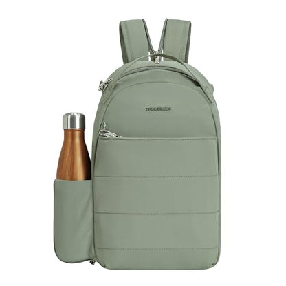 Travelon Anti-Theft Roam Convertible Backpack Sling - color: Moss
