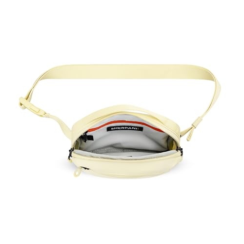 Sherpani Hyk, Small Sling Bag, 1L Belt Bag, Lightweight Travel Fanny Pack, Sling Crossbody Purse with RFID Blocking - color: Sol