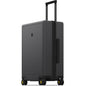 LEVEL8 Checked Luggage, Large Suitcase, Lightweight Luminous Textured Tsa Approved Medium Hardside Luggages with 8 Spinner Wheels, 24 Inch, Dark Grey - color: Grey, size: Checked-Medium 24 Inch