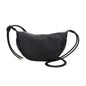 Mali&Lili Hobo Shoulder Bag for Women, Aria Convertible Crossbody Bags for Women, Vegan Leather purses, Shoulder Handbags - color: Black