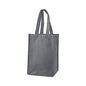 True Wine Tote Bag, 4 Bottle Wine Carrier, Wine Carrier Tote Bag with Dividers, Reusable Wine Bags, Wine Bottle Carrier Tote - color: Gray