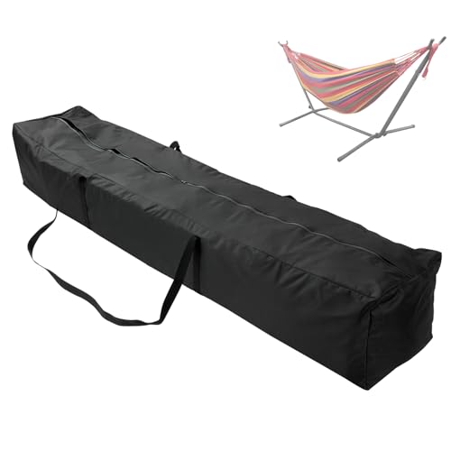 Hammock Storage Bag, Waterproof Heavy Duty Hammock Cover Portable Hammocks Stand Carrying Bag - 62"L x 10"W x 10"H