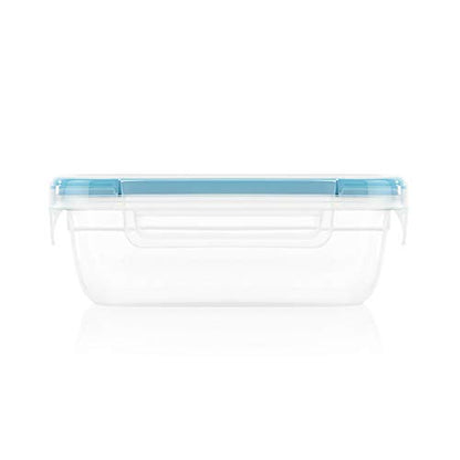 Snapware Plastic Total Solutions (5-Pack, 3 Cup) Food Storage Containers Set, Airtight & Leakproof Plastic Locking BPA-Free Lids Tupperware, Freezer Dishwasher Microwave Safe - size: 5 Pack, style: 3 Cup