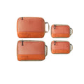 Eagle Creek Pack-It Reveal Carry-On Set - Compression Cube S (2x) & M (1x) & Clean/Dirty Cube M - Angled Zipper Stackable Carry-On Packing Tubes - Travel Essentials - Mandarin - color: Mandarin