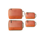 Eagle Creek Pack-It Reveal Carry-On Set - Compression Cube S (2x) & M (1x) & Clean/Dirty Cube M - Angled Zipper Stackable Carry-On Packing Tubes - Travel Essentials - Mandarin - color: Mandarin