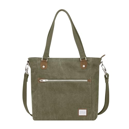 Travelon Anti-Theft Heritage Tote Bag - color: Sage