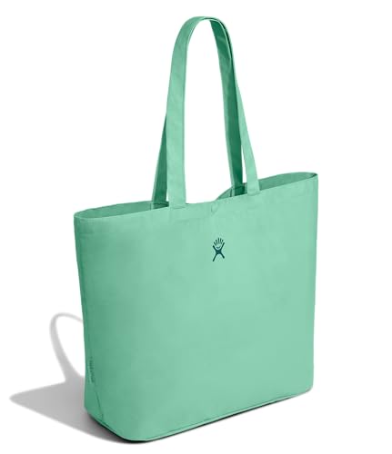 Hydro Flask Tote Bag - Everyday Reusable Travel Bag - Packable for Shopping & Grocery in 20L Mermaid Green - color: Mermaid Green
