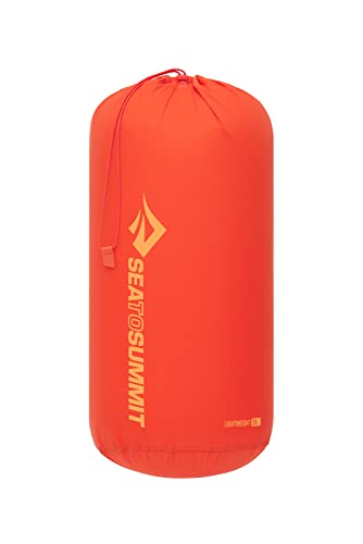 Sea to Summit Lightweight Stuff Sack, Durable Outdoor and Travel Storage - color: Spicy Orange, style: 20 Liter