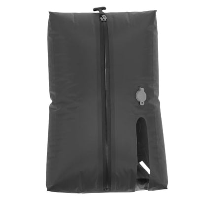 17L Vacuum Bag for Travel, Reusable Compression Storage Bag with Quick Air Release Valve, Space Saving Vacuum Seal Packing for Suitcases Luggage Backpack (With Window)