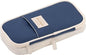 Arnuixty Large Storage Pencil Case Pen Bag with Zipper Big Capacity Pouch Organizer for Office Travel Holder Box - color: Navy Blue
