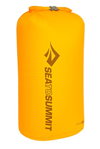 Sea to Summit Ultra-Sil Dry Bag, Ultralight Waterproof Dry Storage - color: Zinnia Yellow, style: 35 Liter