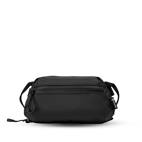 WANDRD Tech Bag, Medium - Travel Bag and Tech Organizer for Everyday Carry - Weather-Resistant and Durable for Hiking, Camping, Sport, and More (Black) - color: Black, style: Medium