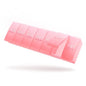 Barhon Large Weekly Pill Organizer, Big Vitamin Organizer Case for 7 Day, Travel Medicine Pill Box to Hold Various Supplements and Fish Oil, Sakura Pink - color: Pink