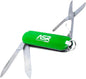 ASR Outdoor Mini EDC Small Pocket Knife Multi Tool - LOGO (Green) - color: Green