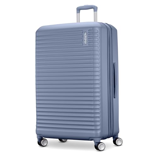 American Tourister Stratum 3.0 Large 28-Inch Spinner, Airline Approved, Durable Hardside Luggage, Expands 1.5", RightHeight™ Adjustable Handle, Elemental Blue - color: Elemental Blue, size: Large - Checked