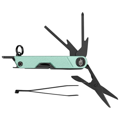 Gerber Gear Armbar Mini - 8-in1 Travel Multitool with Package Opener, Screwdriver & Scissors - EDC Adventure Gear for Camping, Hiking & Outdoor - Compact Utility Tool - Green - color: Green