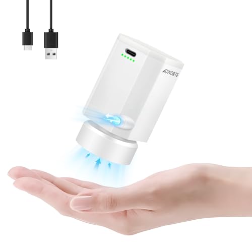Cordless Electric Pump for Vacuum Storage Bags Travel Air Pump for Various Space Saver Bags Portable Rechargable Seal Bag Pump for Compression Clothes, Blanket, Luggage (White) - color: White