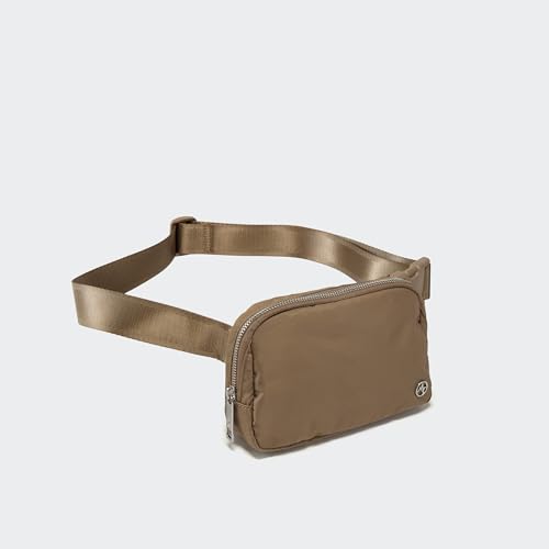 Pander Everywhere Belt Bag for Women, Fashion Waist Packs, Crossbody Bags with Adjustable Strap (Gray Brown) - color: Gray Brown