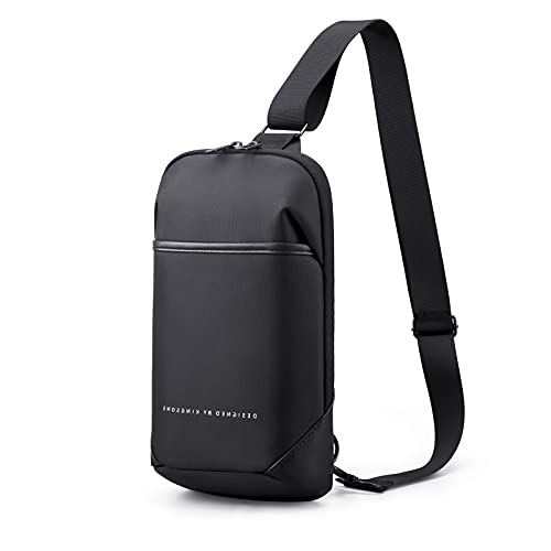 Kingsons Small Crossbody Bag Sling Bag for Men Women Waterproof Chest Pack with Anti Theft Pocket, Casual Daily Daypack Shoulder Bag for Running Travel Cycling Hiking - color: Ks3211