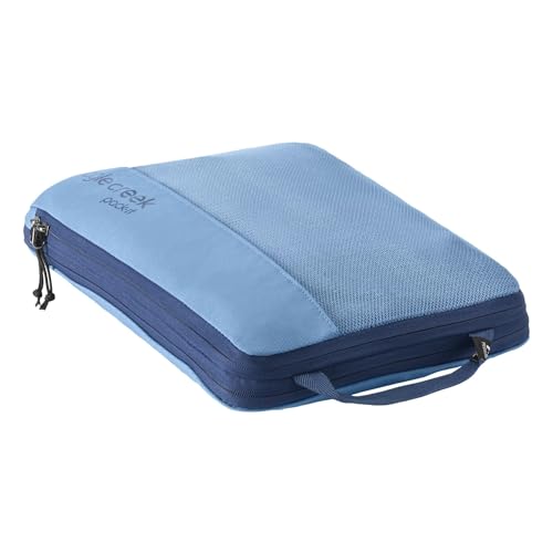 Eagle Creek Pack-It Isolate Compression - Lightweight Cube for Optimizing Luggage Space - Easy-Grab Zipper - Convenient Top Handle - Recycled Materials - Small - color: Blue Dawn, size: 14 x 10 3 in.