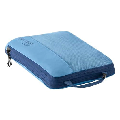 Eagle Creek Pack-It Isolate Compression - Lightweight Cube for Optimizing Luggage Space - Easy-Grab Zipper - Convenient Top Handle - Recycled Materials - Small - color: Blue Dawn, size: 14 x 10 3 in.