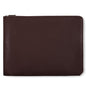 Leatherology Brown Leatherolgy Zippered Document Holder with Interior Pocket for Tablet - color: Brown