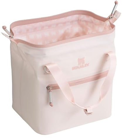 Stanley All Day Julienne Soft Cooler Bag and Lunch Box | Insulated Travel Bag with Zipper | BPA-Free - color: Rose Quartz, style: Mini