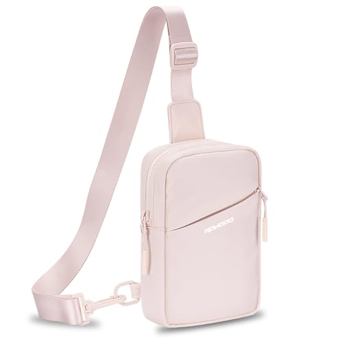 Small Sling Bag for Women Men Chest Bag Water Resistance Mini Crossbody Bag Adjustable Strap Lightweight Shoulder Bag - color: 10-beige