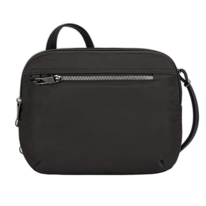 Travelon Women's Anti-theft Tailored East/West Organizer Chrossbody - color: Onyx