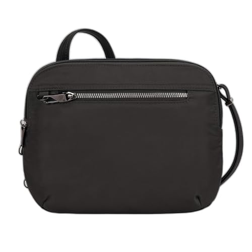 Travelon Women's Anti-theft Tailored East/West Organizer Chrossbody - color: Onyx