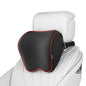 Crofy 2 Pack Car Neck Pillow, Softness Car Headrest Pillow for Driving with Adjustable Strap, 100% Memory Foam and Breathable Removable Cover, Comfortable Ergonomic Design, Black & Red - color: Black & Red